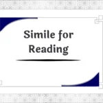 Simile for Reading