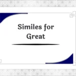 Similes for Great