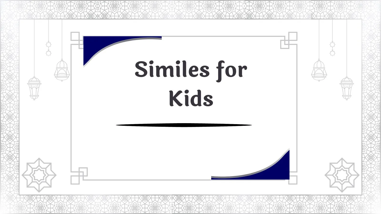 Similes for Kids